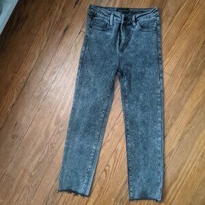 Kendall + Kylie High Rise Straight Leg Black Jeans 5/27